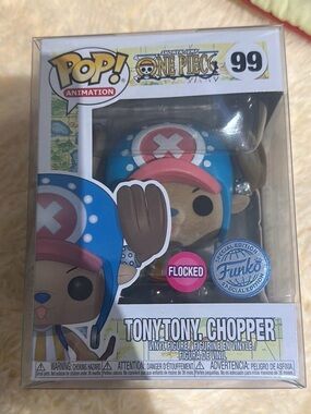 Funko Pop One Piece Tony Tony Chopper - Blue, Pink, White